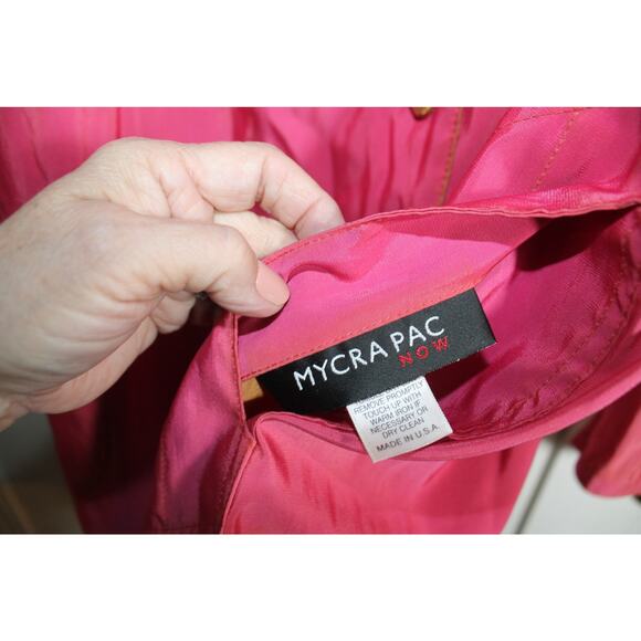 Mycra Pac Donatella Reversible Rain Coat sz S/M - Picture 4 of 4